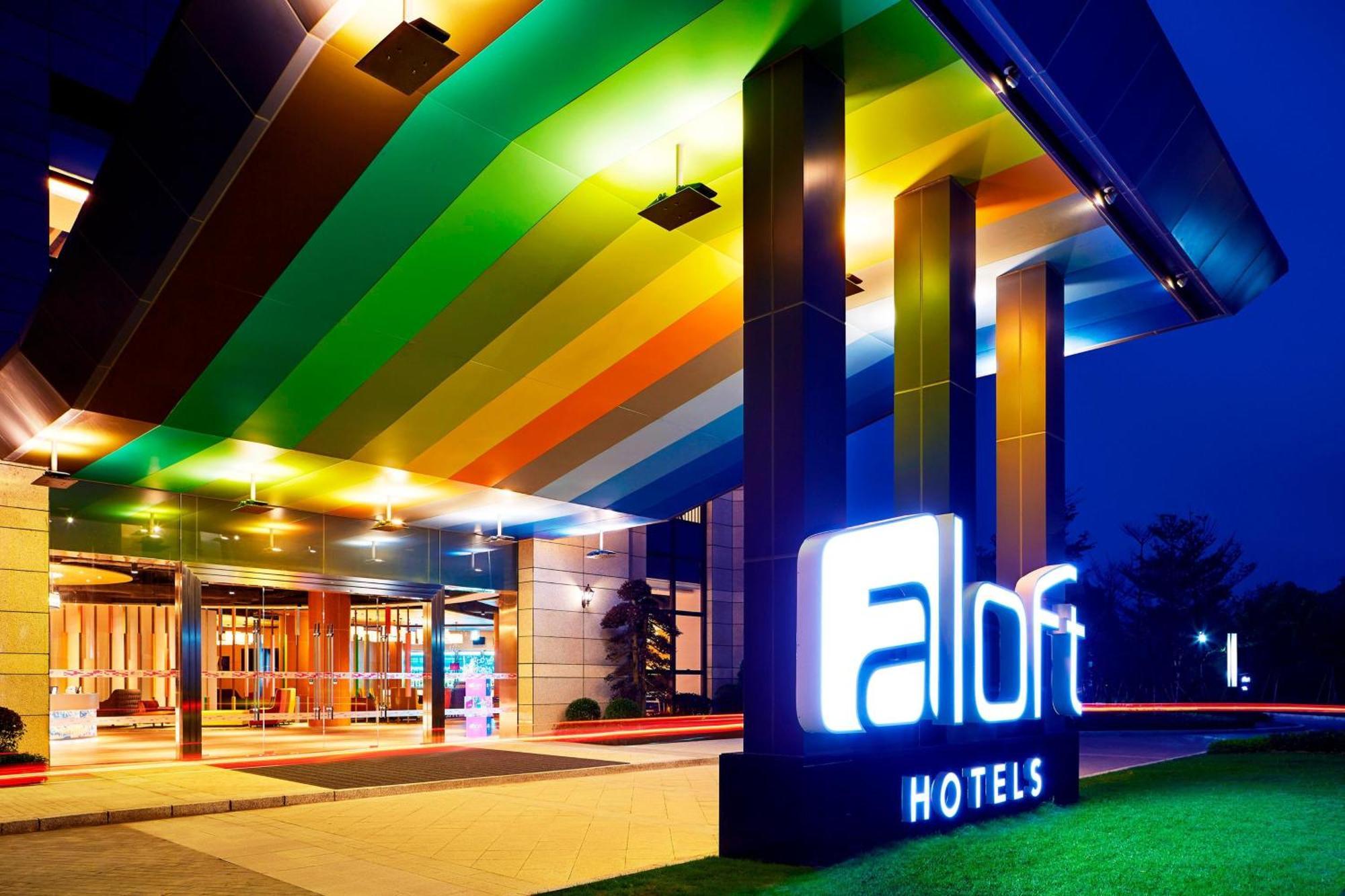 Aloft Dynamic Town Hotel Shenzhen Bagian luar foto